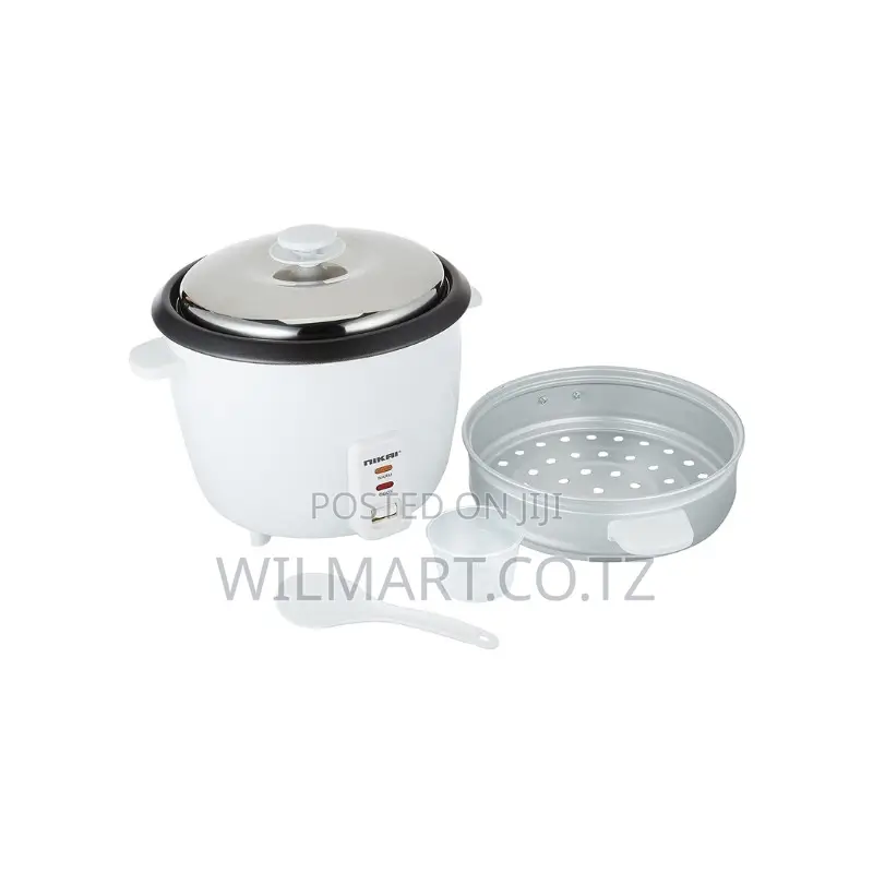 Nikai Rice Cooker 1.8l Keep Warm Function Teflon Coated Inner Pot 700w