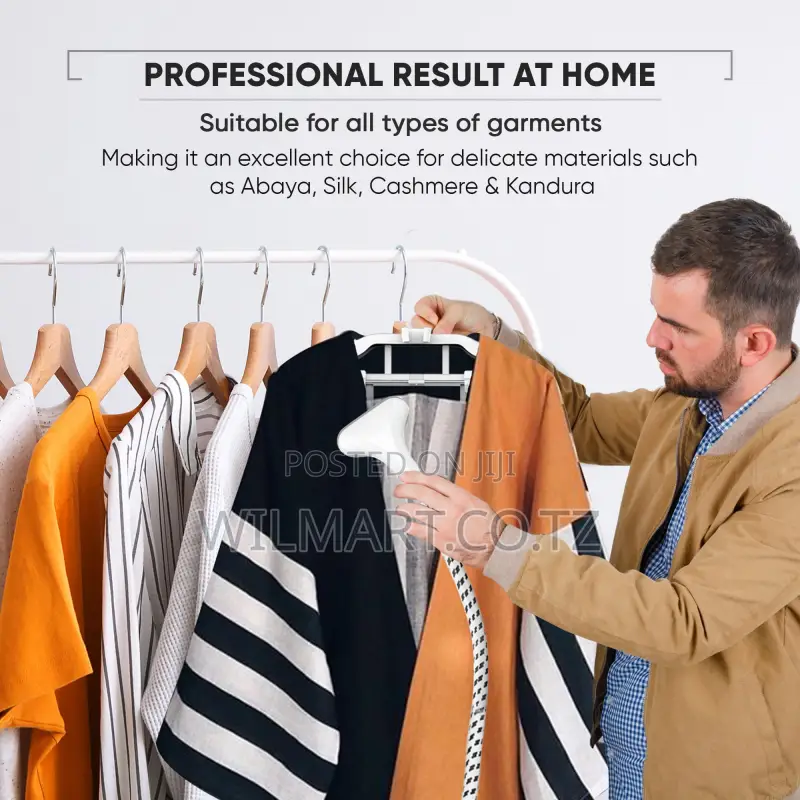 Nikai Garment Steamer 2l Tank Suit Hanger 2000w Ngs892ab Overheat Prot