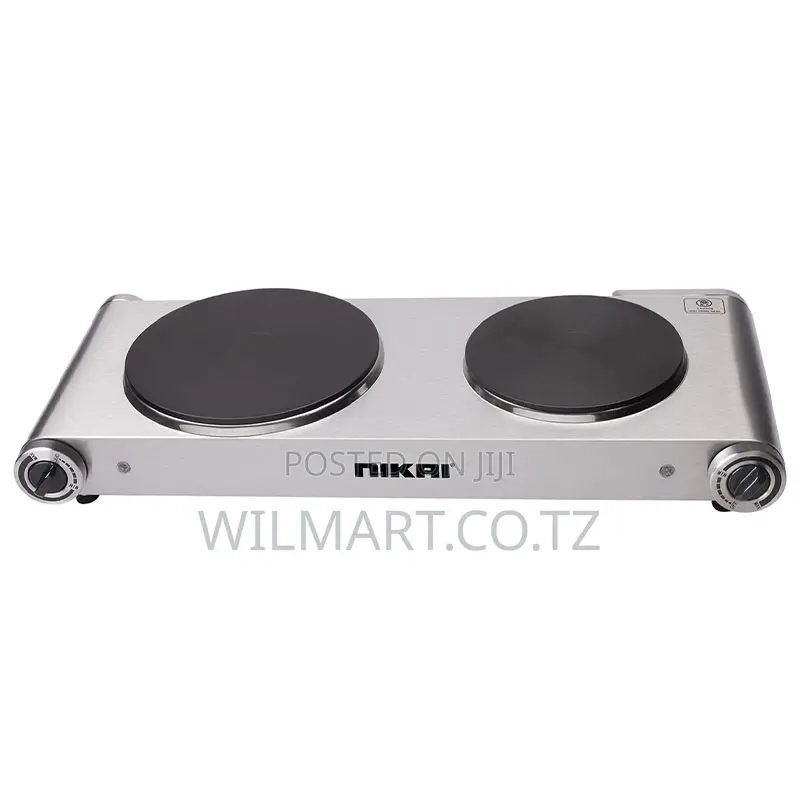 Nikai Hot Plate 188mm Double Steel Body 2500w Nktoe5n2 Overheat Protec