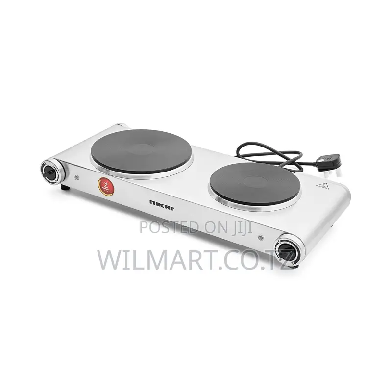 Nikai Hot Plate 188mm Double Steel Body 2500w Nktoe5n2 Overheat Protec