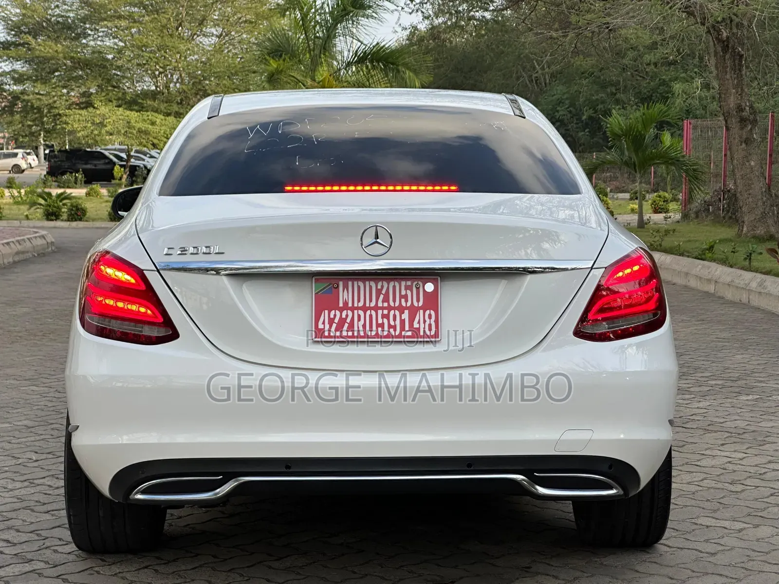 Mercedes-Benz C200 2015 White