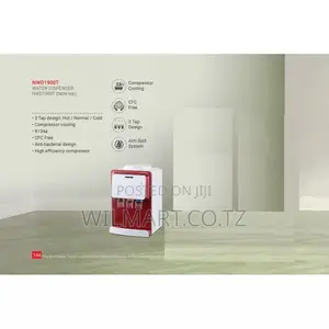 Nikai Water Dispenser 3 Taps Top Load With Table Top Nwd1900t