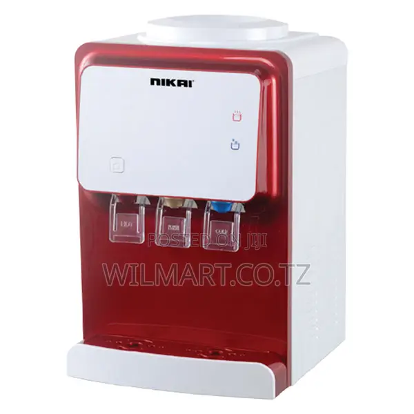 Nikai Water Dispenser 3 Taps Top Load With Table Top Nwd1900t