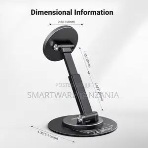 Ugreen Magnetic Phone Stand Height Adjustable 360 Rotation iPhone