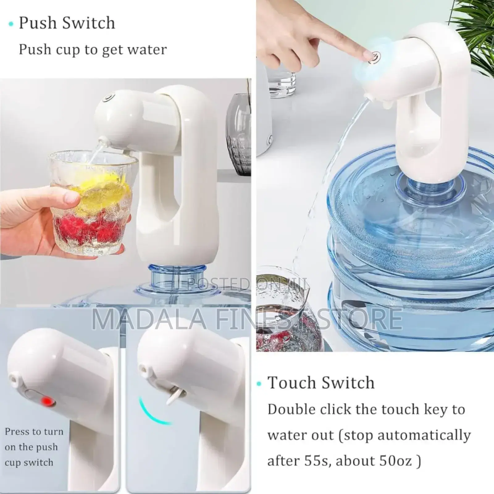 New Designing Portable Rechargable Water Dispenser