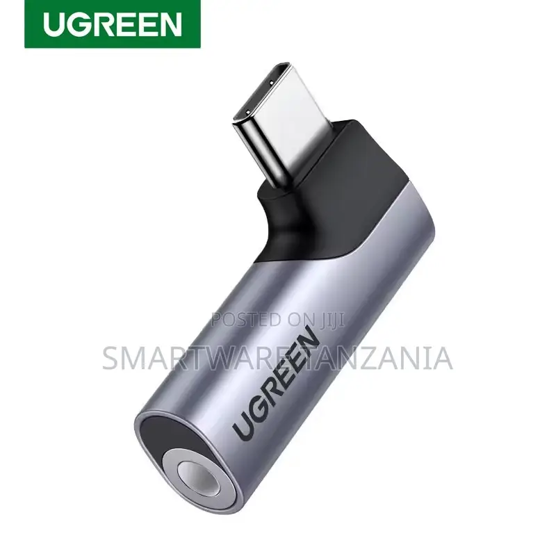 Ugreen Usb C to 3.5mm Right Angle Audio Adapter 90 Degree Aux Jack