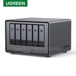 Ugreen Nasync Dxp6800 Pro 6 Bay Nas Intel I5 10 Core 8gb Ddr5 Diskless