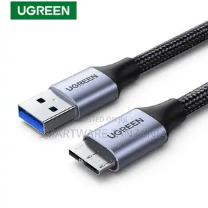 Ugreen Micro Usb 3.0 Cable Type a to Micro B Braided Hard Drive Cord