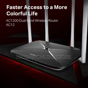 Mercusys Ac12 Ac1200 Dual Band Wireless Router