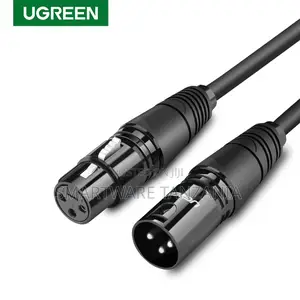 Ugreen 3 Pin XLR Cable Male Female Microphone Extension Balanced Audio