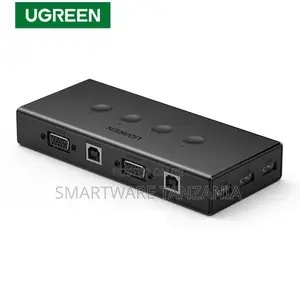 Ugreen 4 Port Vga KVM Switch 4 in 1 Usb 1920x1440 60hz Pc Tv