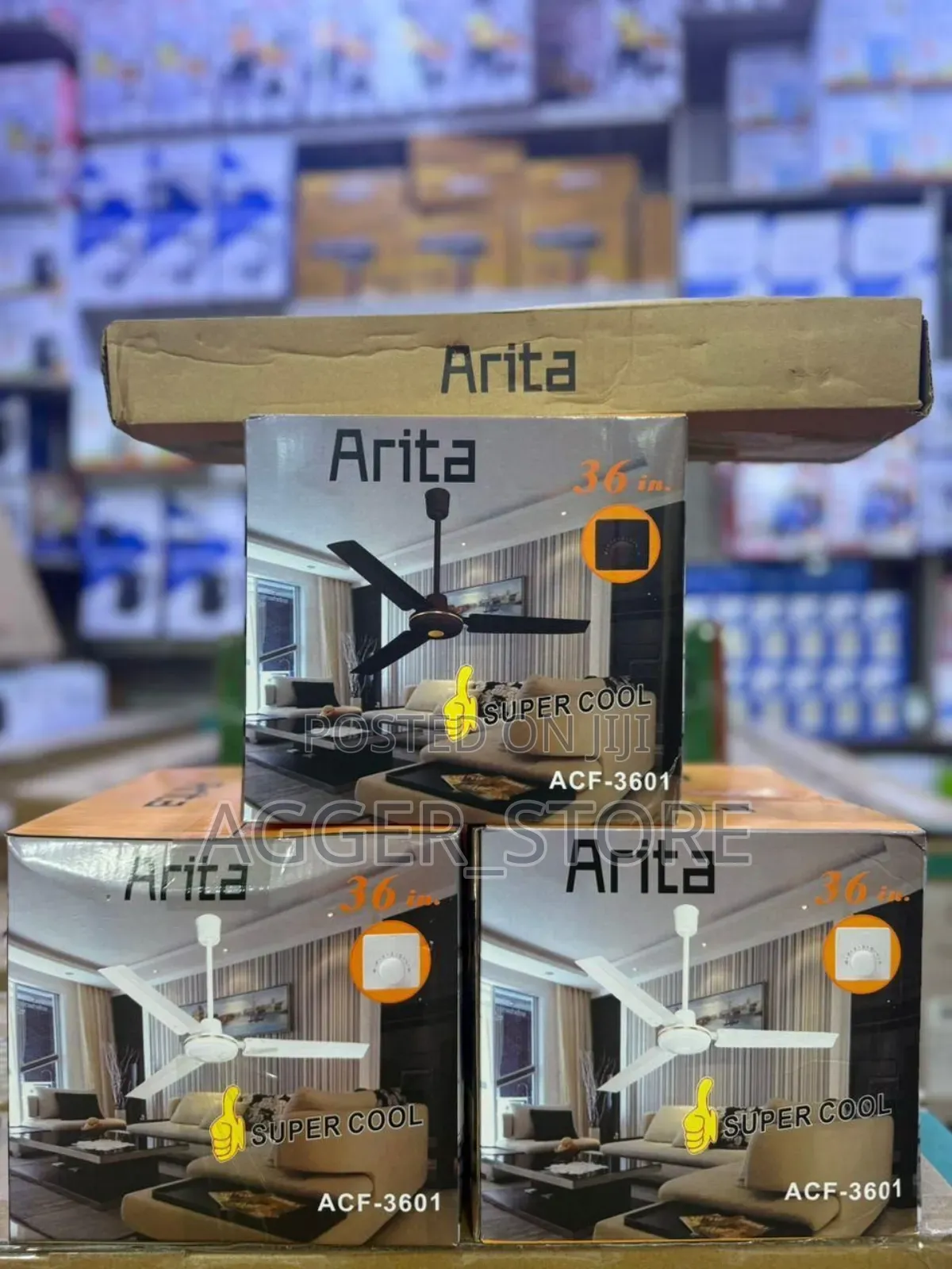 Arita Acf 3601 Ceiling Fan Size 36”