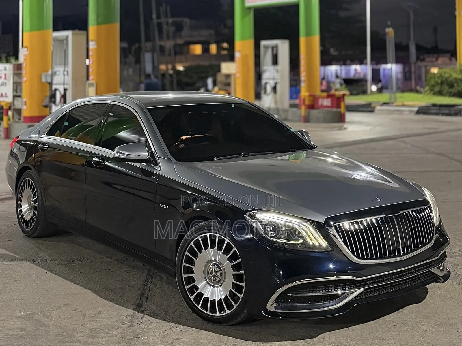 Mercedes-Benz S-Class Maybach S 600 (X222) 2016 Blue