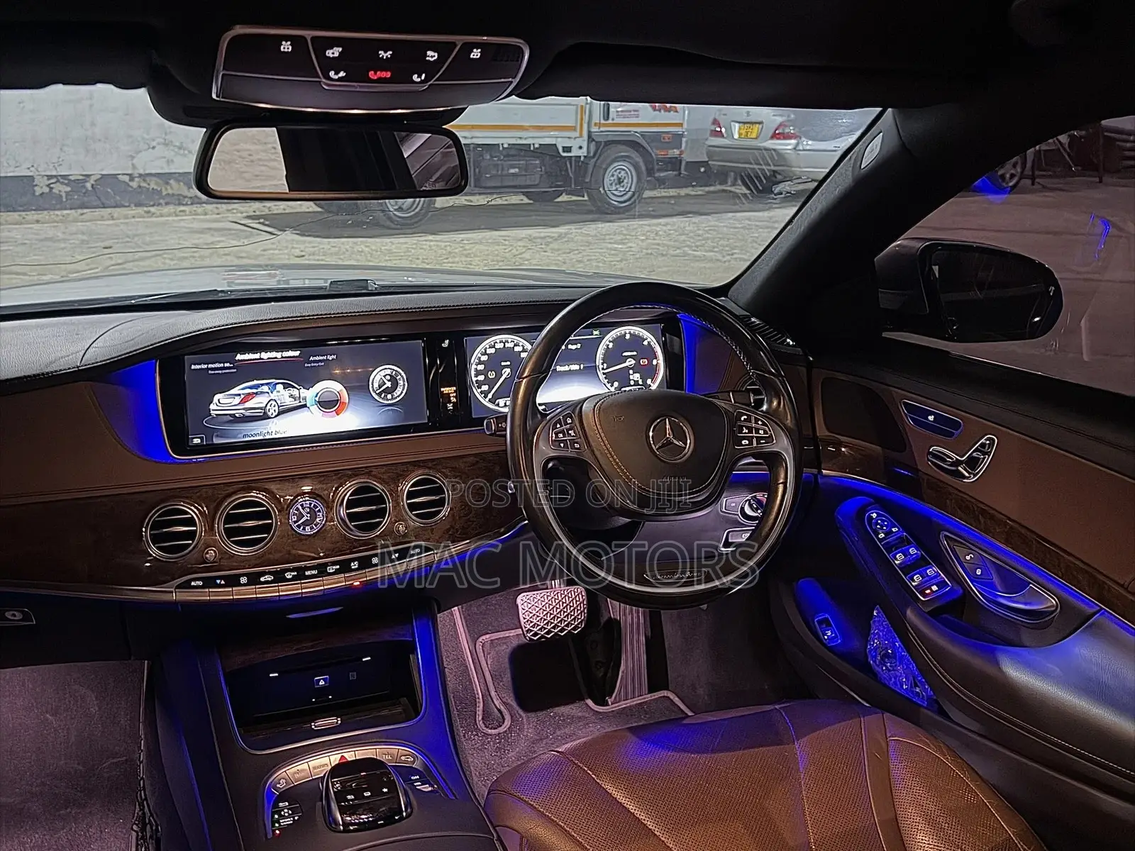 Mercedes-Benz S-Class Maybach S 600 (X222) 2016 Blue