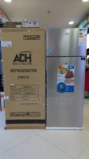 Adh Refrigerator Double Door_
276litres Model (106ss)