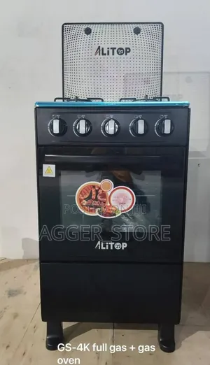 Alitop Gs_4k 
4plate Gas+Oven Gass Cooker