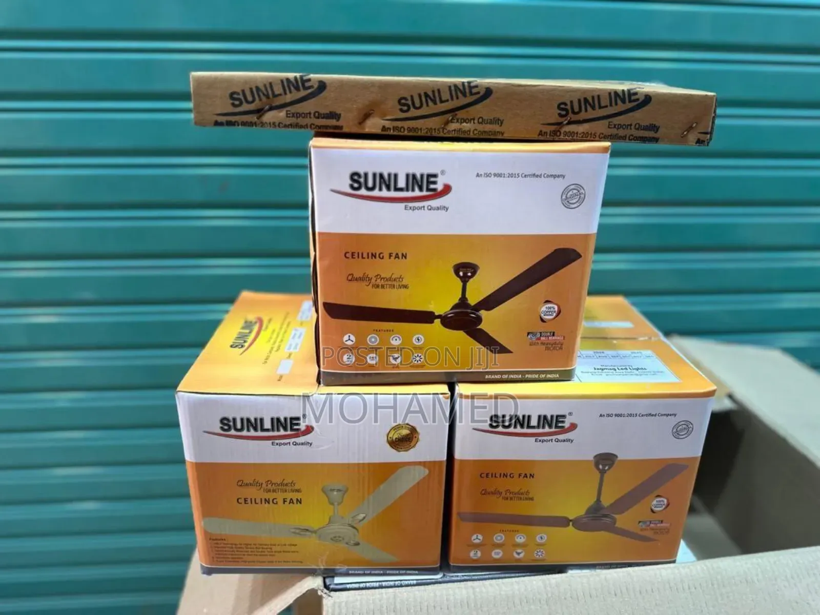  Sunline Ceiling Fan 56'' – Export Quality