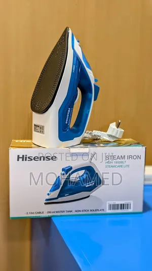 Hisense Steam Iron 1800w – Nguo Nyooshi Kwa Haraka Na Kwa Mvuke