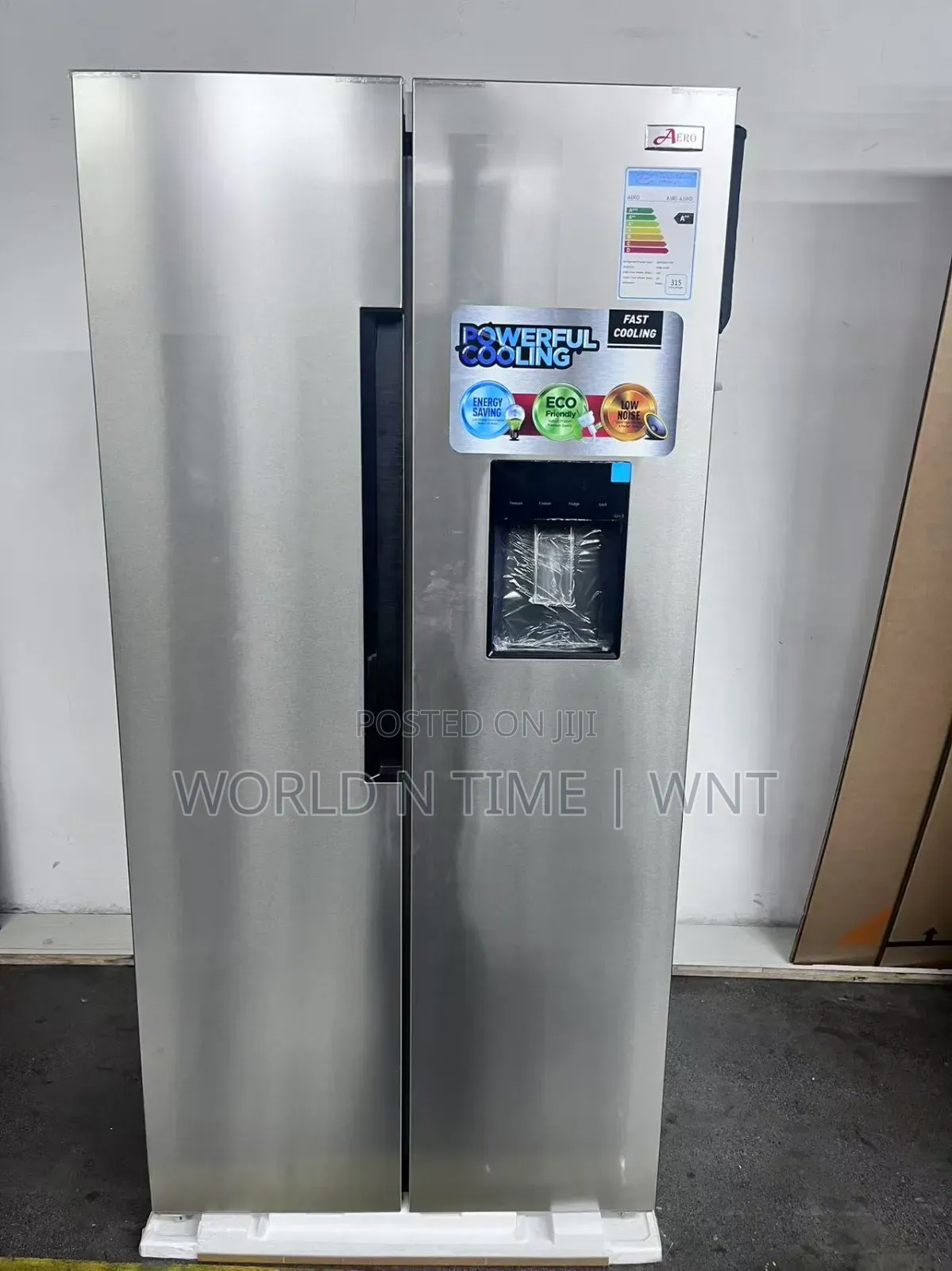 Aero Side by Side Refrigerator With Water Dispenser 450l (Asbs-43wd)