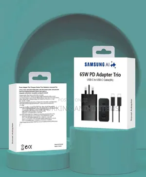 Samsung Ai Smart Charger 65w Power Adapter Trio (Ep-T6530)