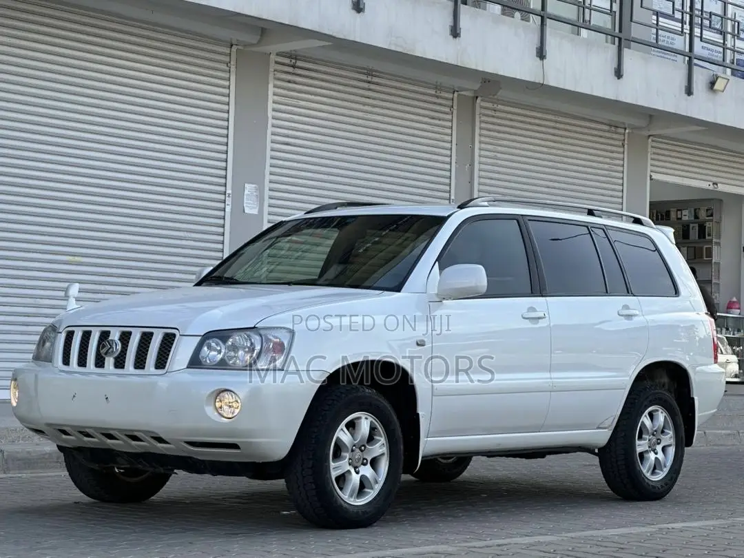 Toyota Kluger 2001 White