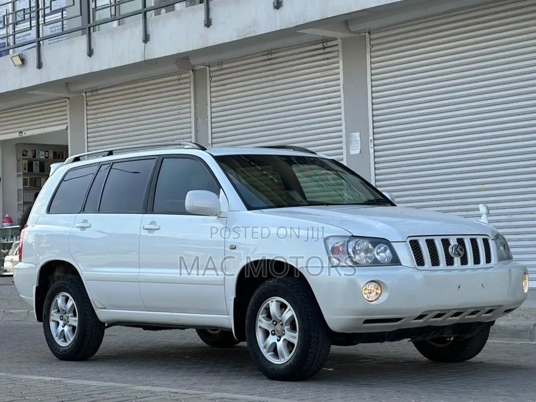 Toyota Kluger 2001 White
