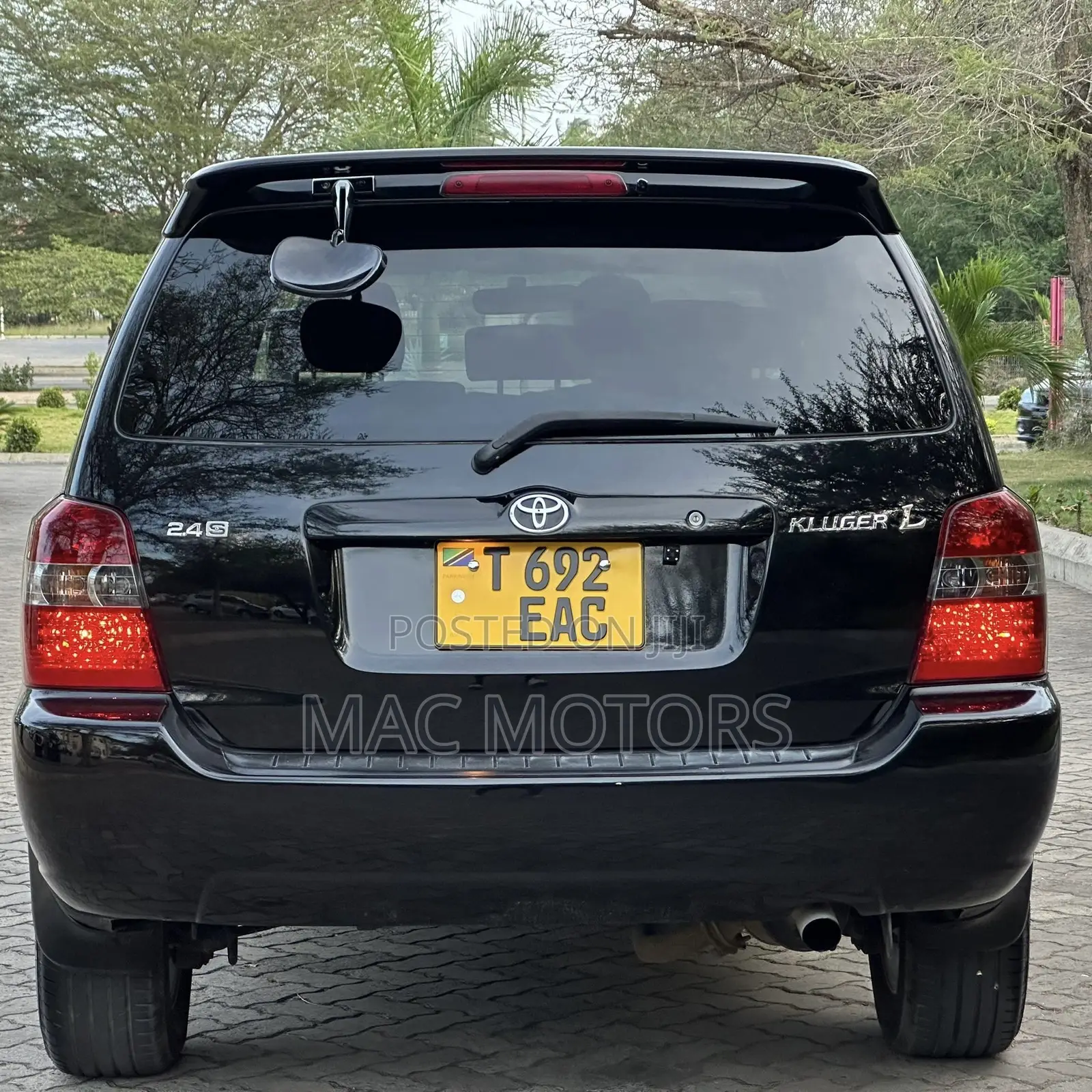 Toyota Kluger 2005 Black
