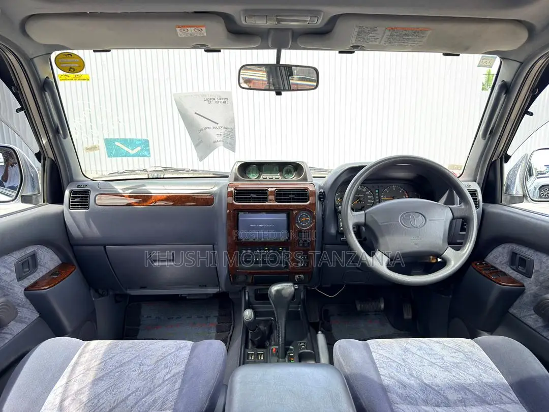 Toyota Land Cruiser Prado 1997 Silver