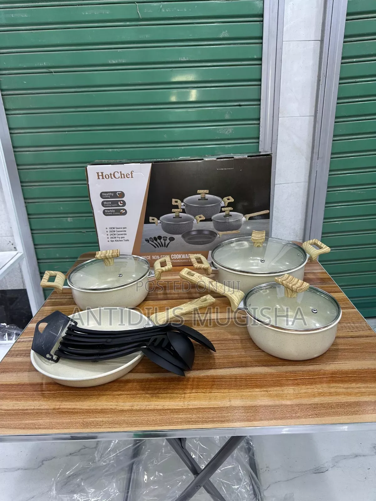 13-Pieces Hot Chef Non Stick Sufuria Set