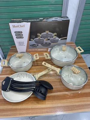 13-Pieces Hot Chef Non Stick Sufuria Set