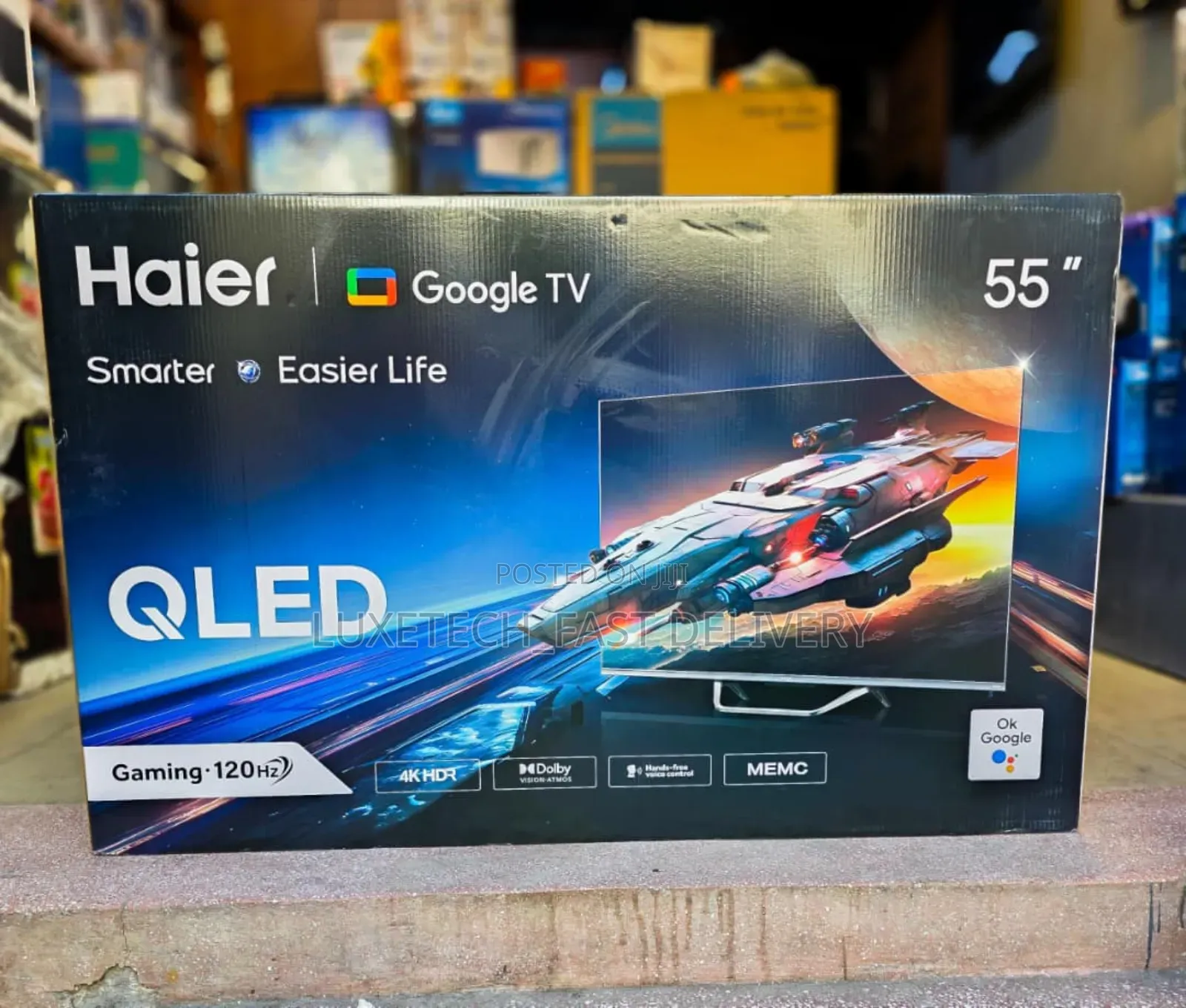 Haier 55-Inch S800 Series Ultra Hd Qled Google Tv