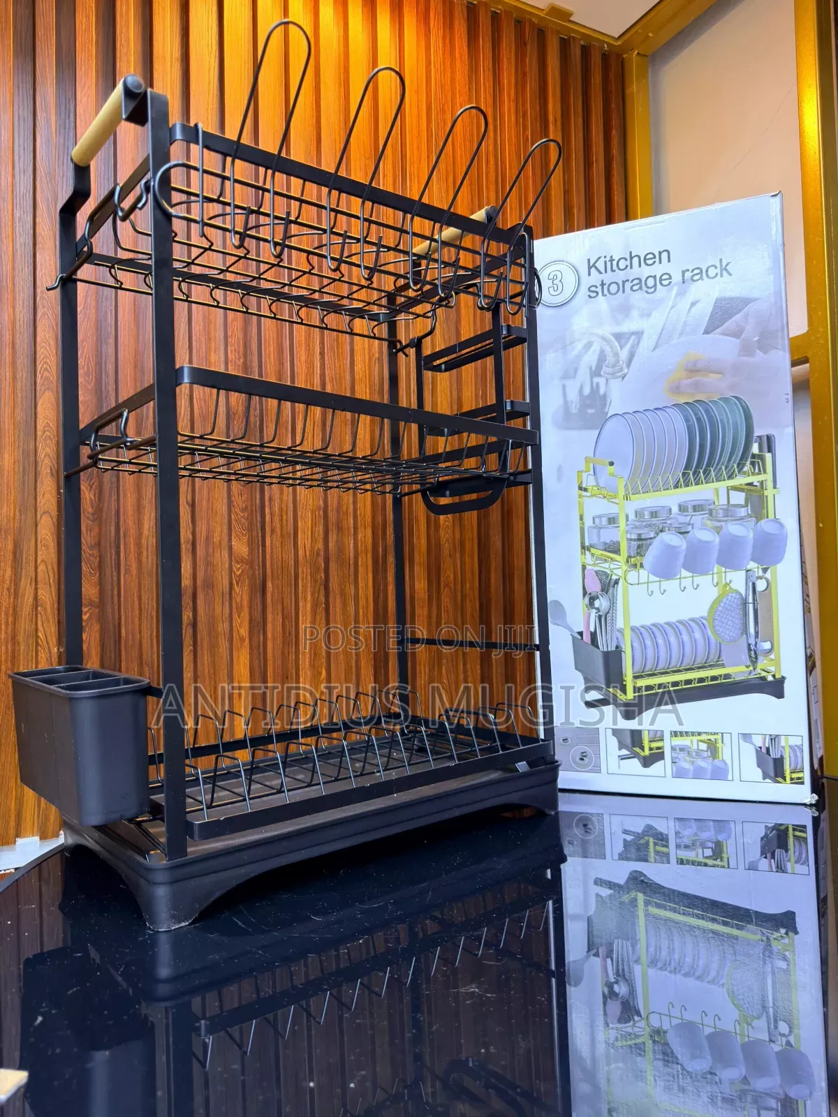 3-Tier Dish Drying Rack