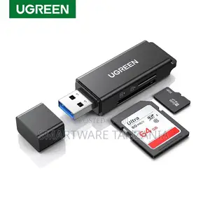 Ugreen Sd Tf Card Reader - Portable Usb 3.0 Dual Slot 5gbps Adapter