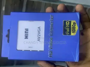 Mini Av to Vga Hd Video Converter.