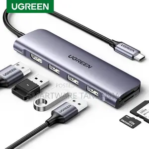 Ugreen 4k60hz Usb C Hub - Hdmi 2.0 Sd/Tf Card Reader for Macbook M2