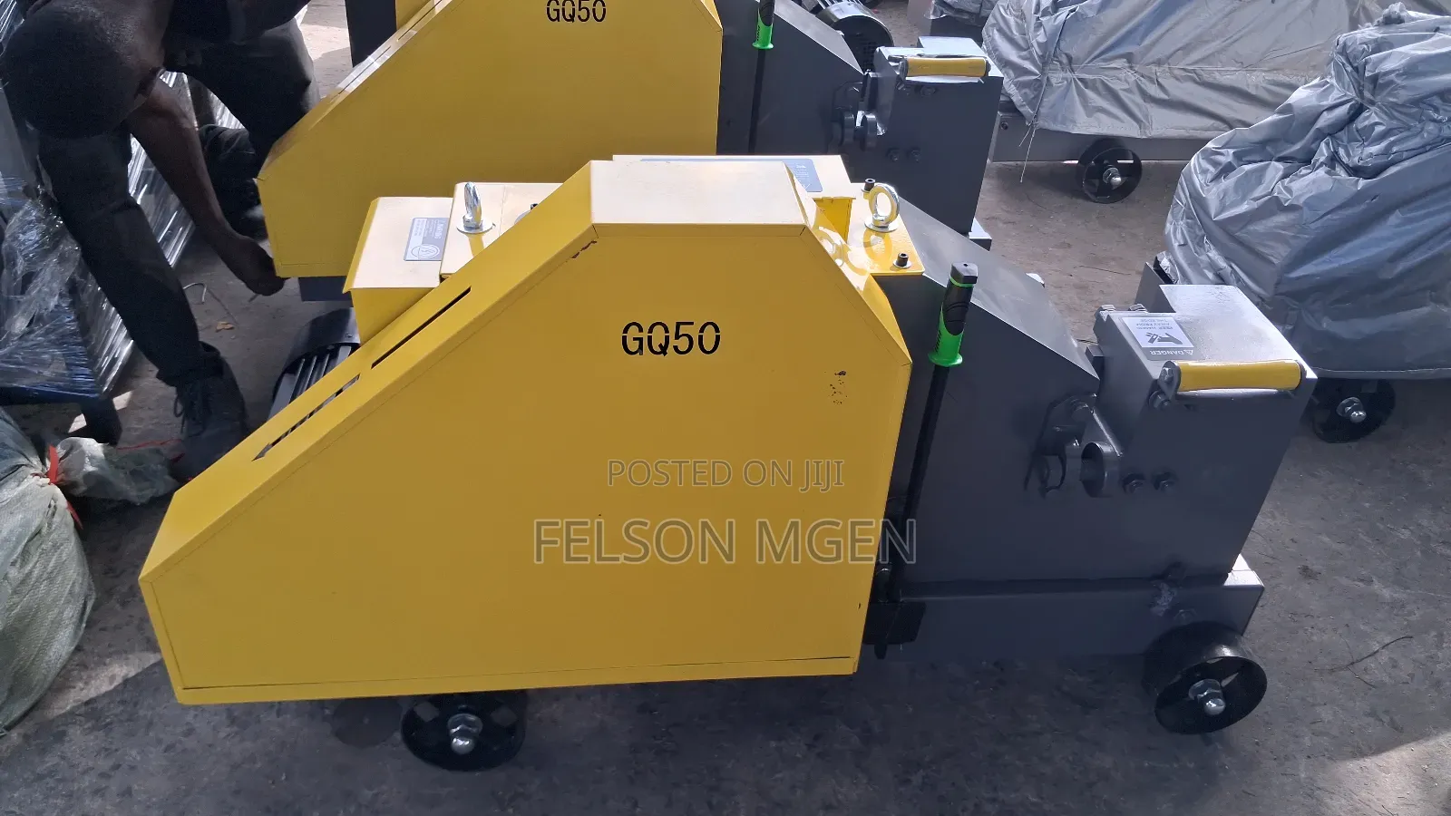 Steel Cutter Machine ,Model Gq50 , Contact