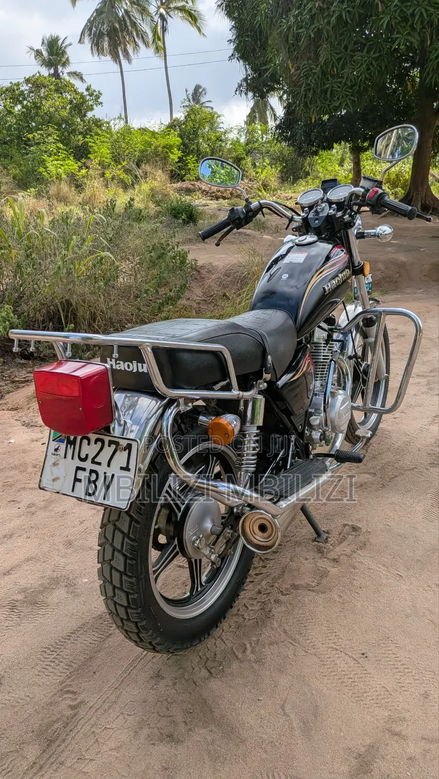 Haojue HJ125-8F 2025 Black