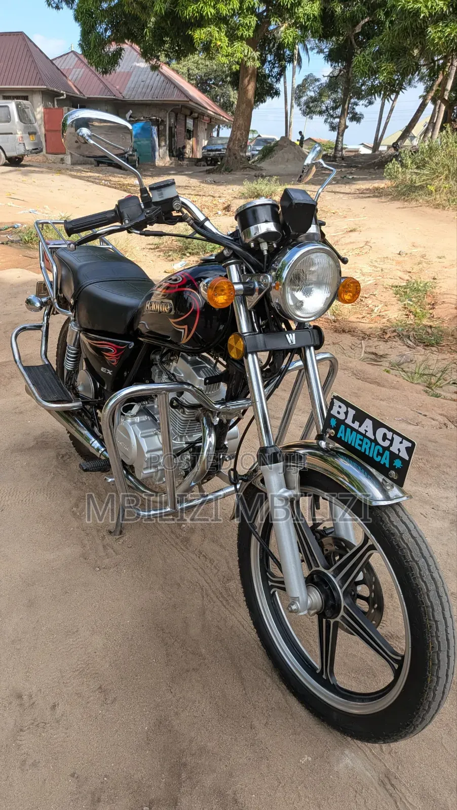 Haojue HJ125-8F 2025 Black