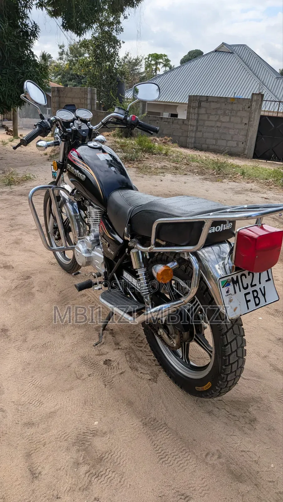 Haojue HJ125-8F 2025 Black