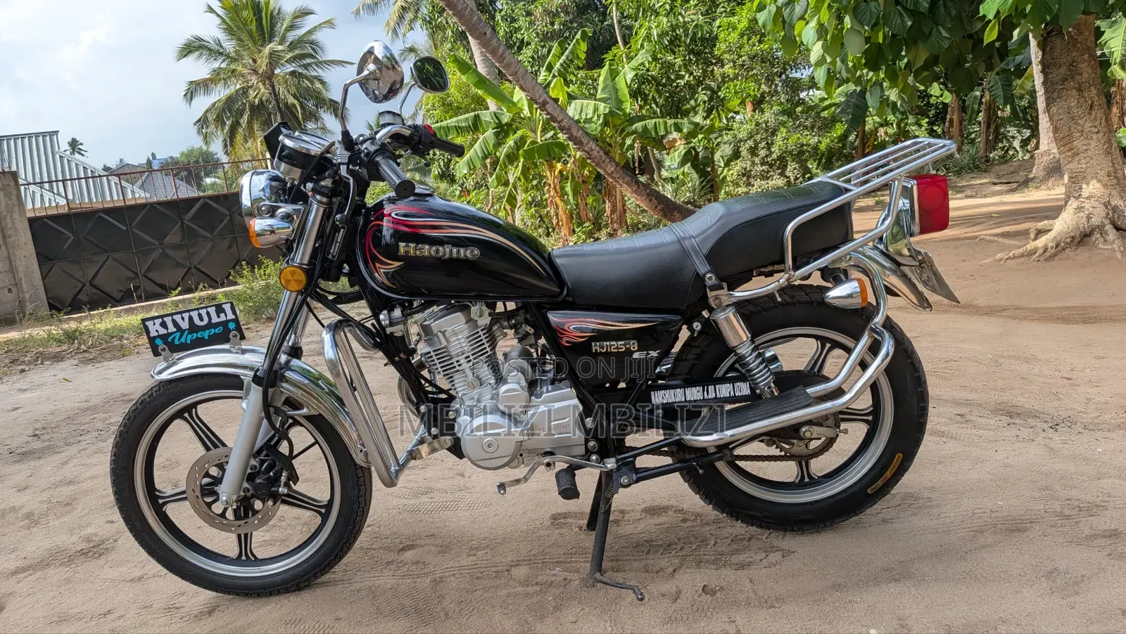 Haojue HJ125-8F 2025 Black