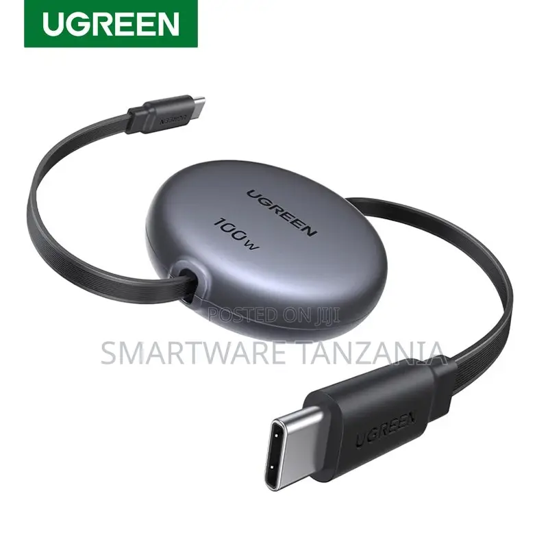 Ugreen 100w Retractable Usb C Cable Type C Cord Fast Charging