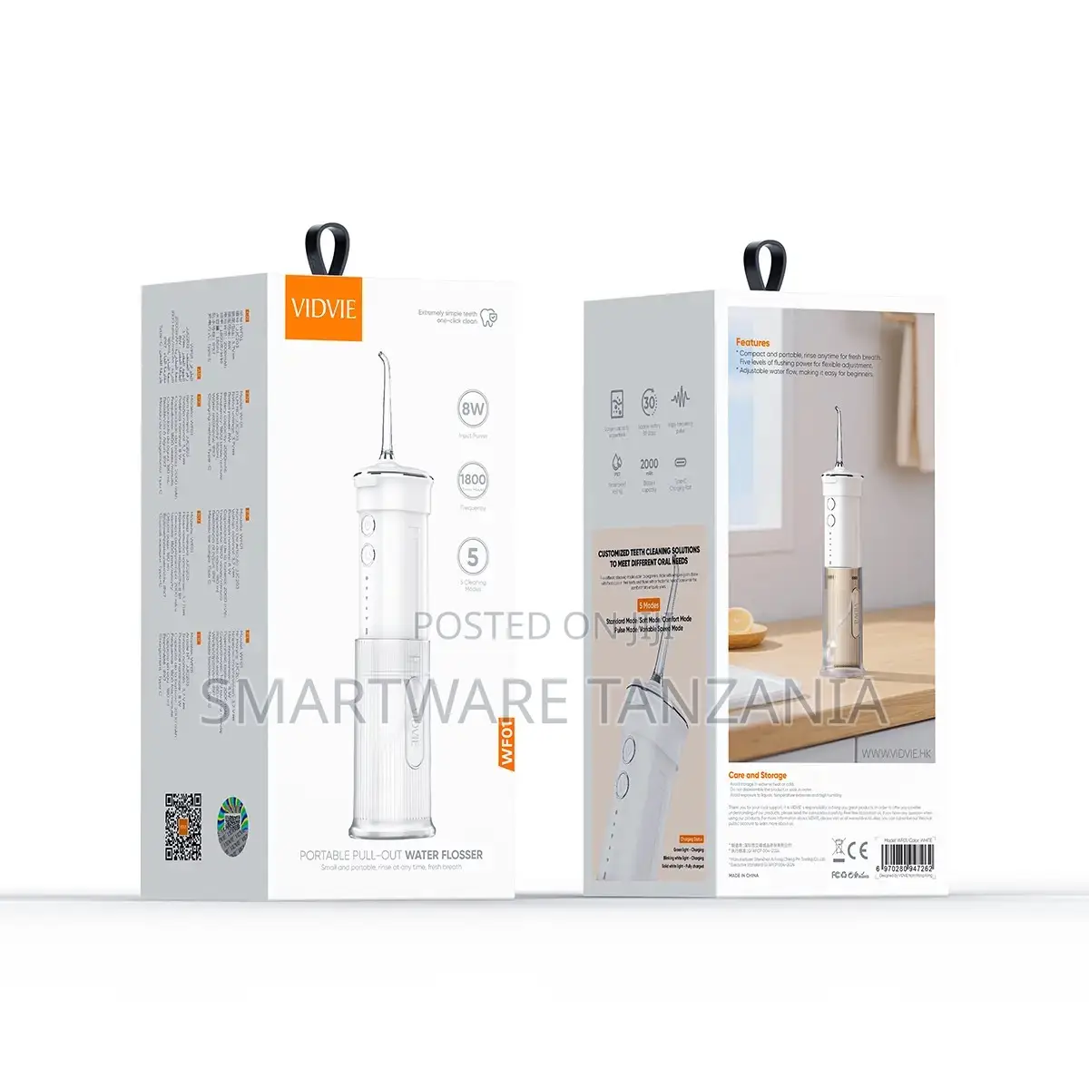 Vidvie Wf01 Electric Water Reservoir Equipped Water Flosser