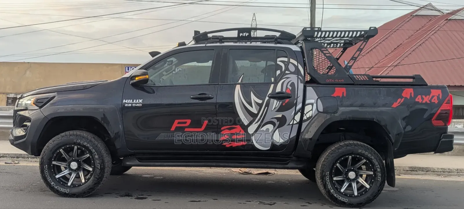 Toyota Hilux 2019 Black