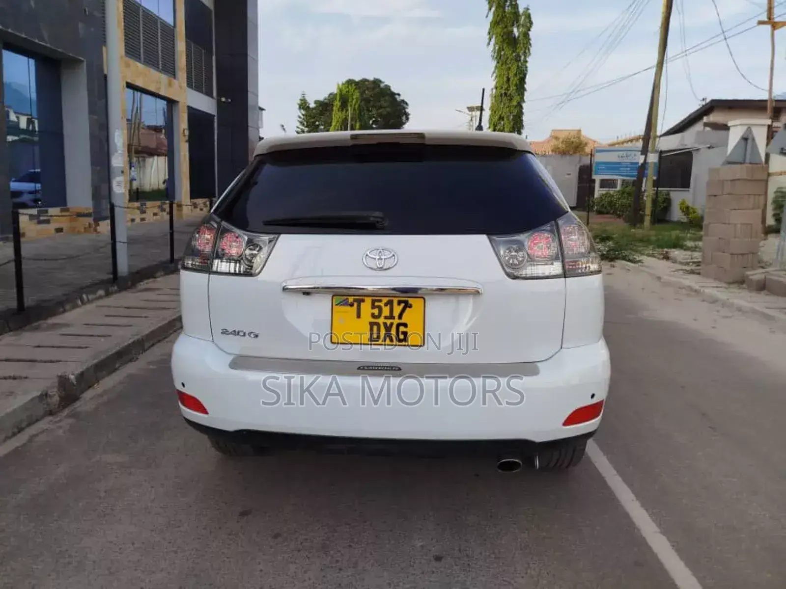 Toyota Harrier 2008 White