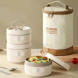 Insulated Lunch Box With Box Bag 3pcs