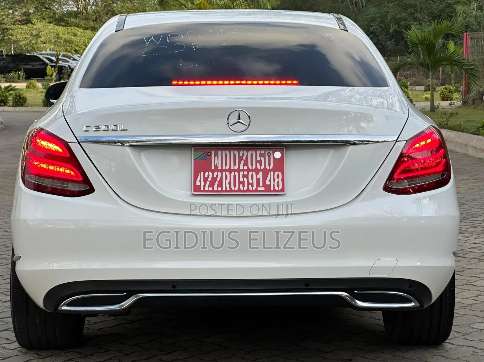 Mercedes-Benz C-Class 2015 White
