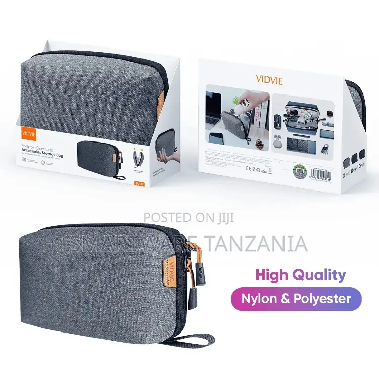Vidvie Portable Travel Electronic Accessories Large Organizer Pouch