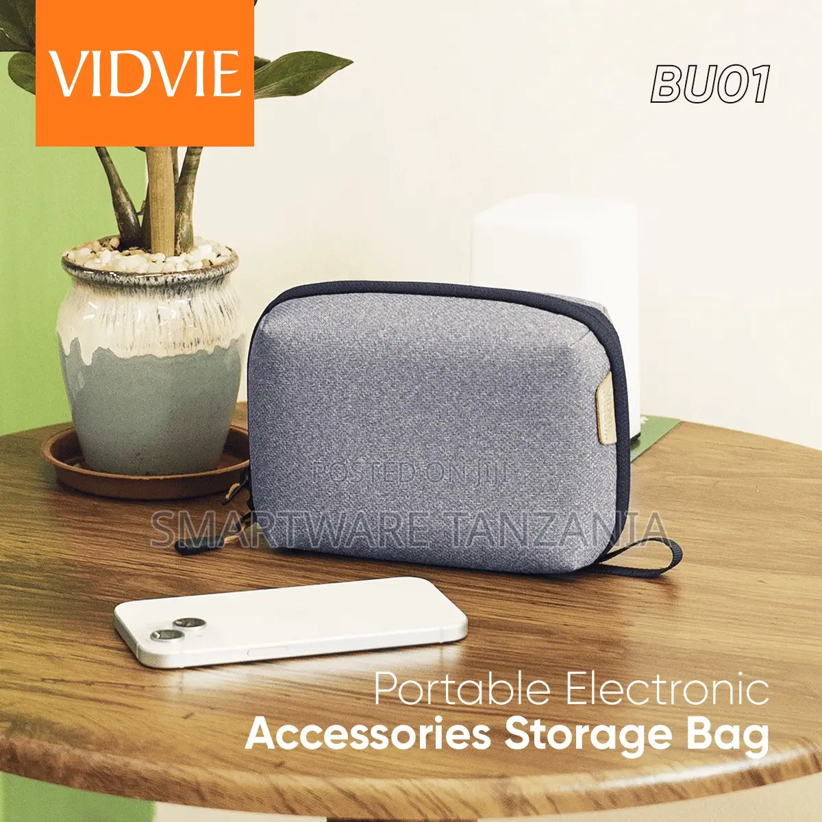 Vidvie Portable Travel Electronic Accessories Large Organizer Pouch