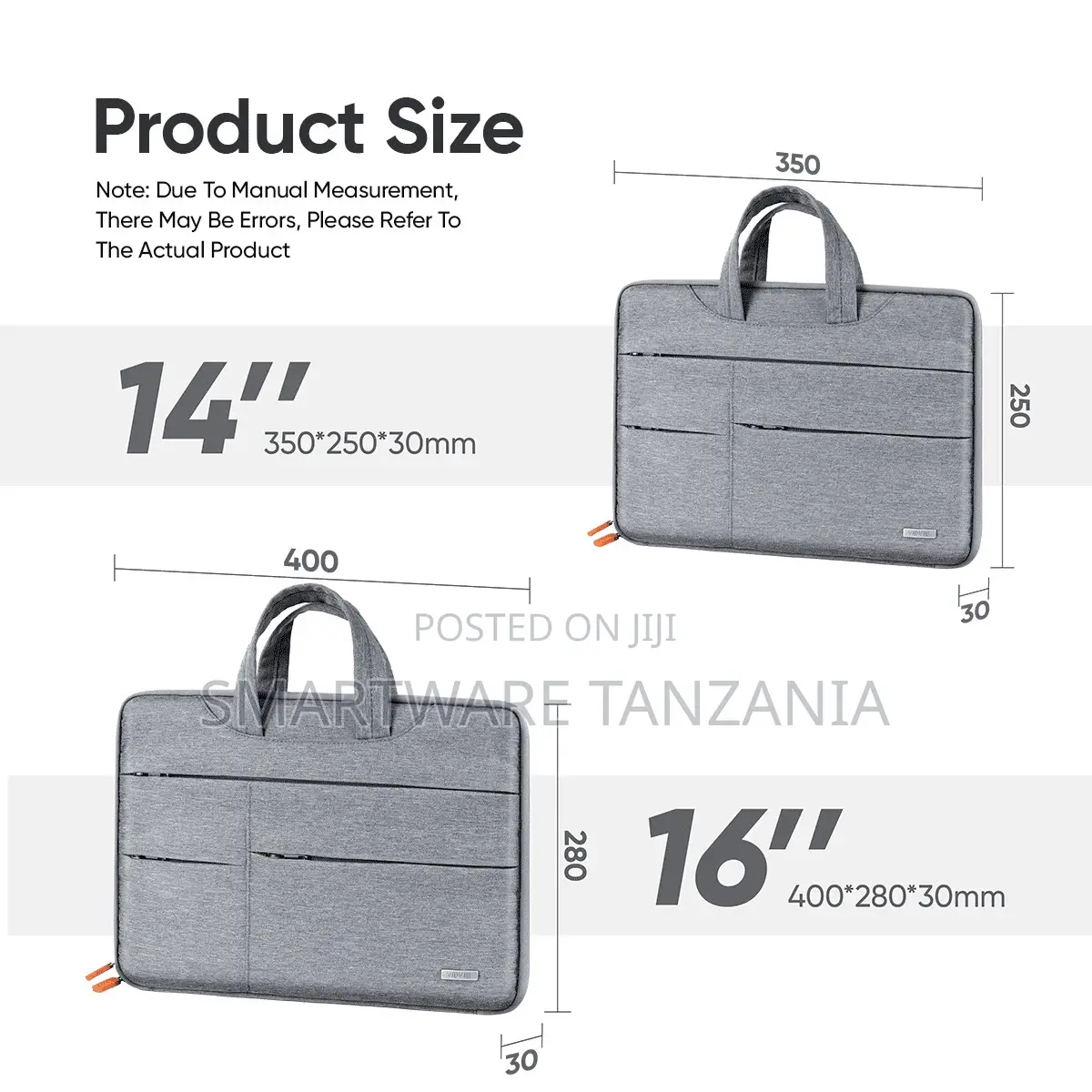 Vidvie Portable Business Laptop Bag for 14-16 Inch Waterproof Notebook