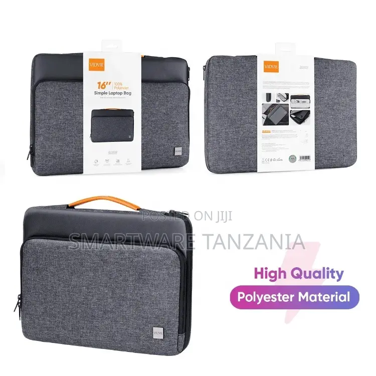 Vidvie Waterproof Business Laptop Bag for 14-16 Inch Large Notebooks